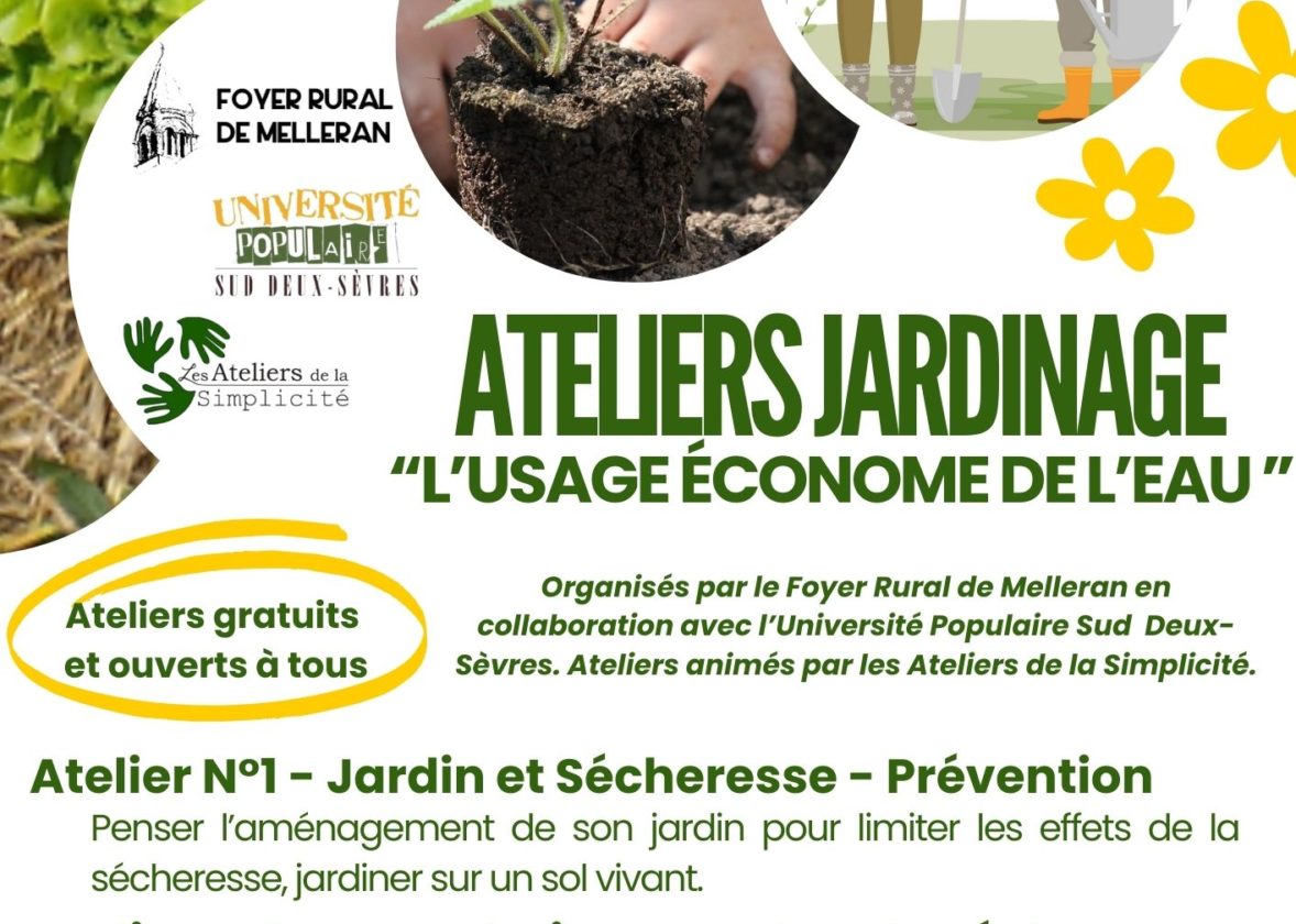 Ateliers jardin à Melleran