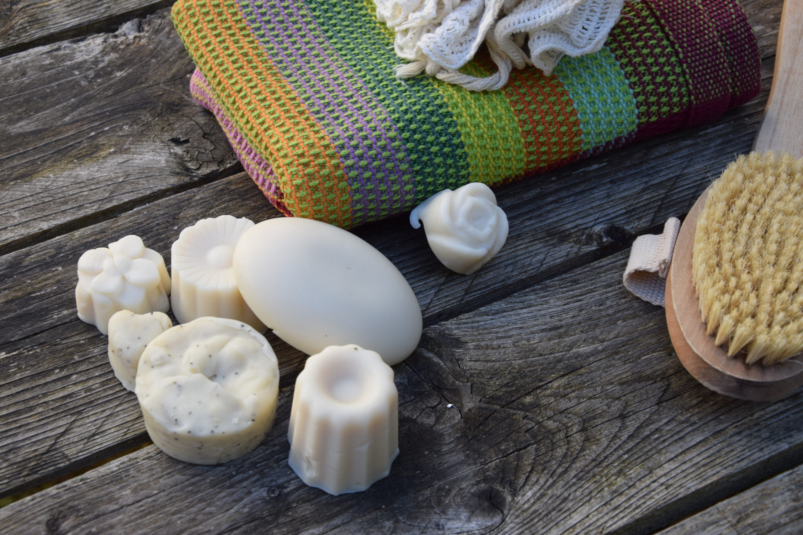 En juin ; atelier pratique : saponification à froid