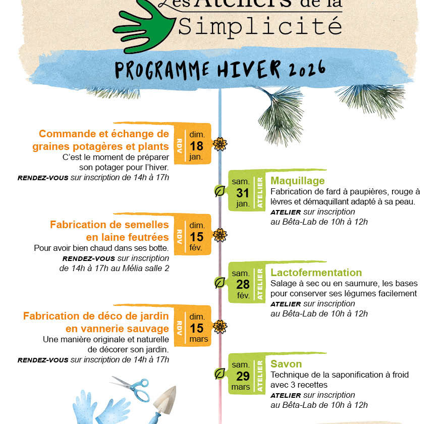 Programme hiver 2026