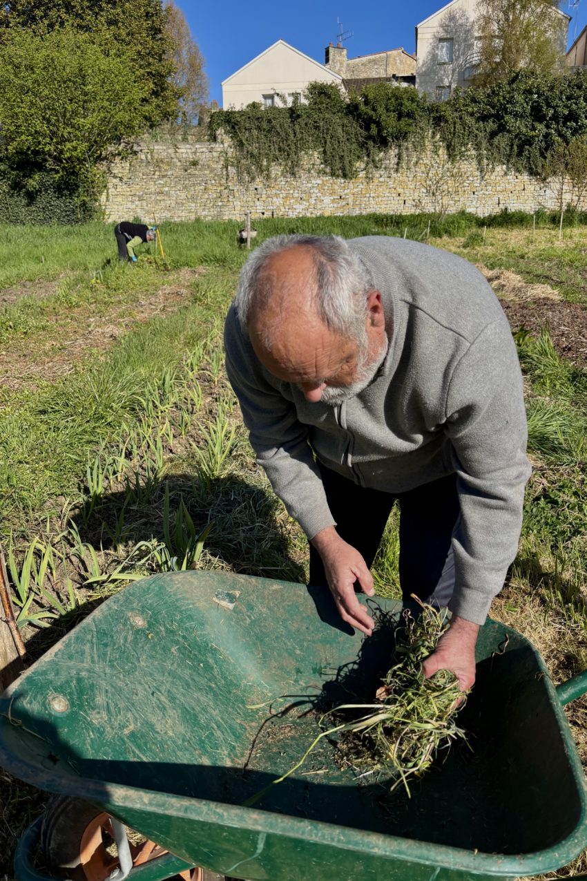 Ateliers au jardin solidaire en avril