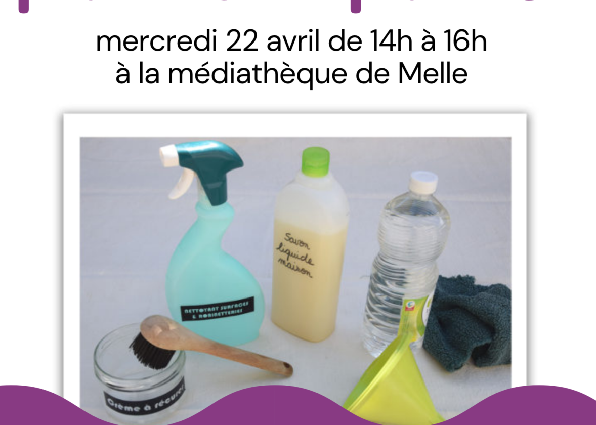 Deux ateliers gratuits à Melle en Avril