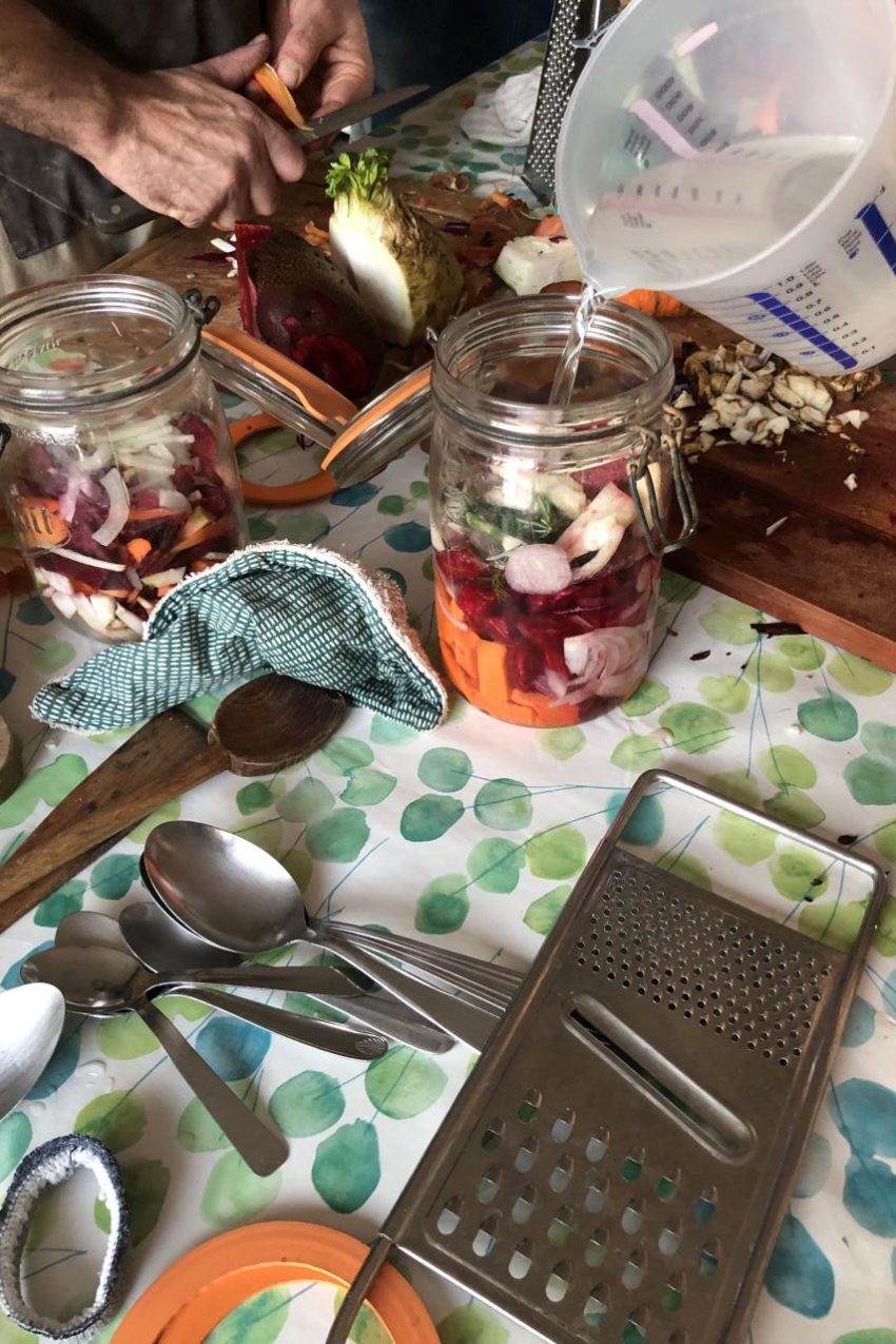 Juin : atelier lactofermentation