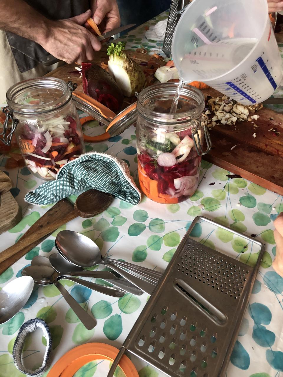 Juin : atelier lactofermentation