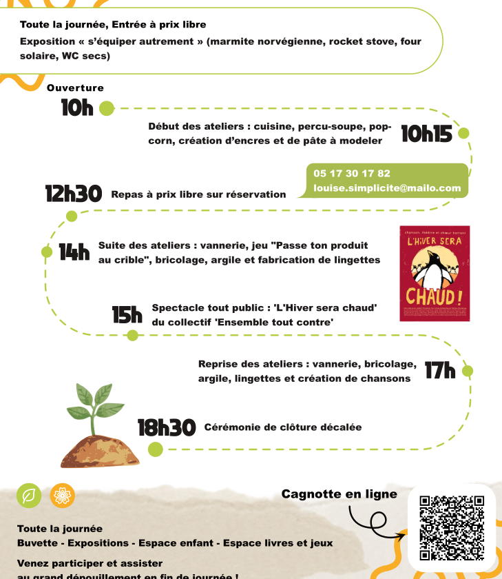 Programme Fête de la simplicité